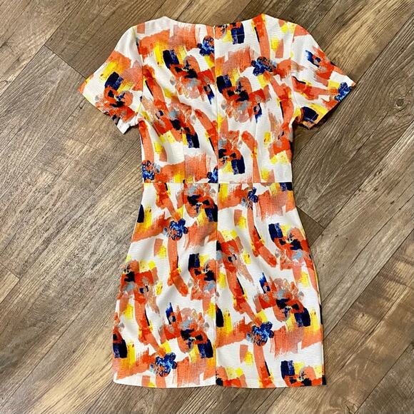 NEW Very J Cutout Abstract Mini Dress Size Small - Picture 7 of 12